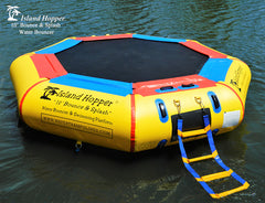Island Hopper 10 ft Bounce and Splash Water Bouncer 10BNS