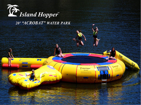 Island Hopper 20 Foot “Acrobat” Water Trampoline