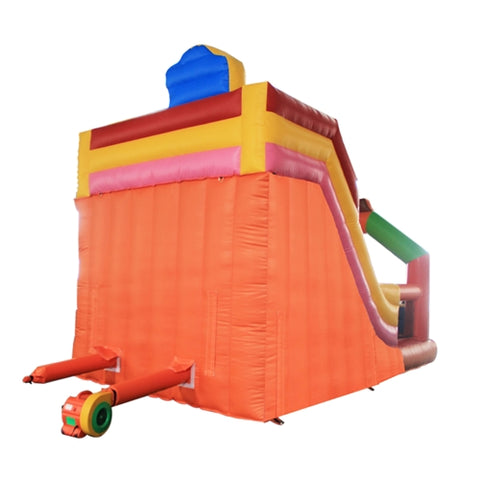 Aleko Commercial Grade Outdoor Bounce House with Wet/Dry Slide