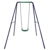 Image of Outdoor Sturdy Child Swing Seat - Blue/Green