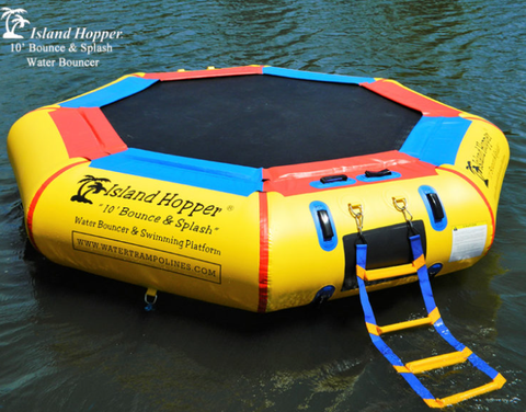 Island Hopper 10 foot Bounce N Splash Water Park