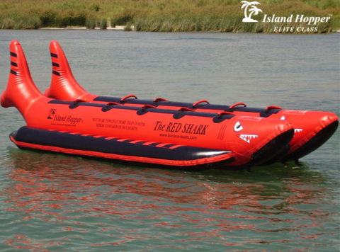 Red Shark 10 Passenger “Elite Class” Banana Boat Heavy Commercial