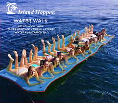 Island Hopper Water Walk Floating Foam Island & Attachment