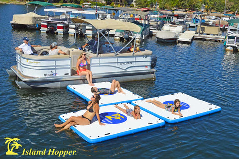 Island Hopper Buddy Inflatable Water Platform & Dock
