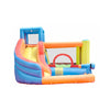 Image of Aleko Outdoor Inflatable Bounce House with Water Sprayer and Splash Pool - Multi Color