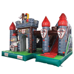Aleko Commercial Grade Outdoor Inflatable Medieval Castle Bounce House with Blower