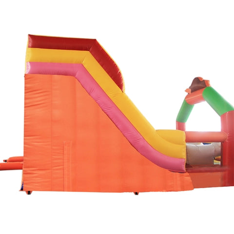 Aleko Commercial Grade Outdoor Bounce House with Wet/Dry Slide