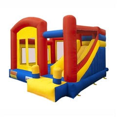 Commercial Grade Inflatable Playground Bounce House with Slide and Blower by Aleko  front