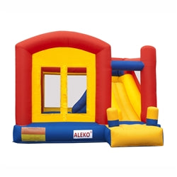 Commercial Grade Inflatable Playground Bounce House with Slide and Blower by Aleko  