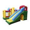 Image of Commercial Grade Inflatable Fun Slide Bounce House with Ball Pit by Aleko side view
