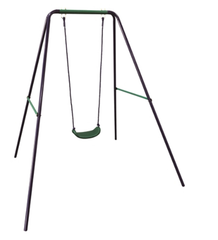 Outdoor Sturdy Child Swing Seat - Blue/Green